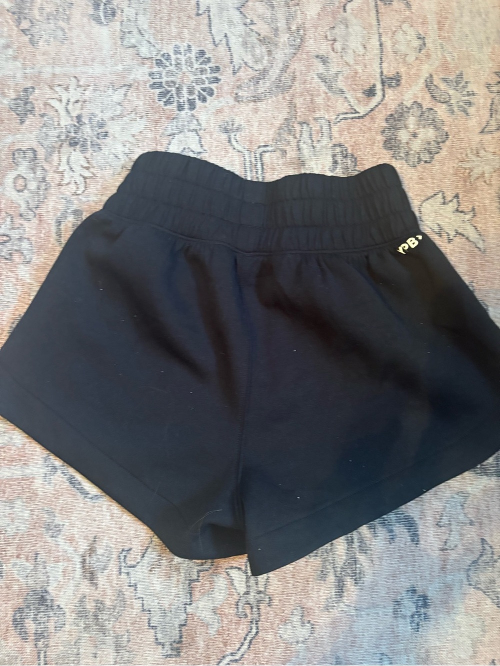 Abercrombie YPB Black Women’s Casual Elastic-Waist Shorts - Picture 3 of 3